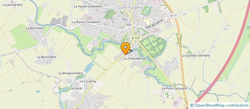 localisation de l'entreprise GROUPE ALM  SAINT-FULGENT