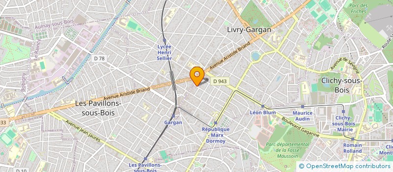 localisation de l'entreprise GROUPE ALMA  LIVRY-GARGAN