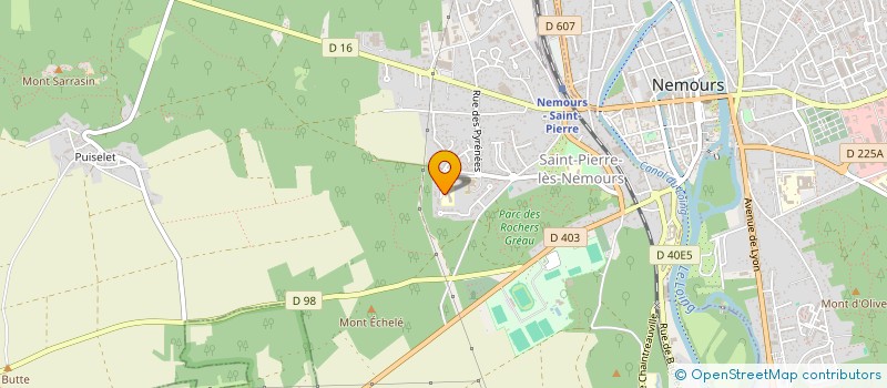 localisation de l'entreprise GROUPE ALMAGE  L'ISLE-D'ABEAU