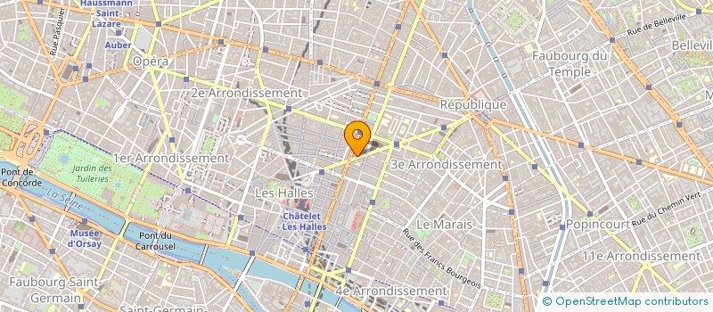 localisation de l'entreprise GROUPE ALPHA à PARIS