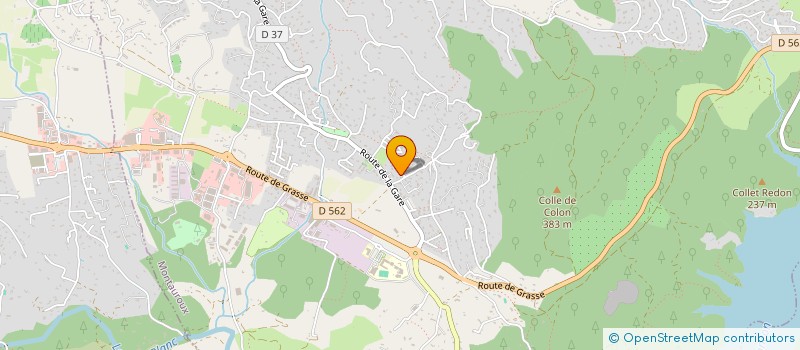 localisation de l'entreprise GROUPE ALPHA SECURITE INTERNATIONAL  MONTAUROUX