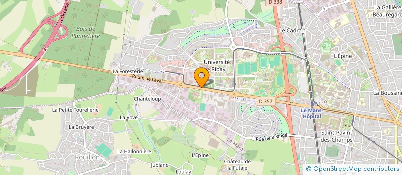 localisation de l'entreprise GROUPE ALQUENRY à LE MANS