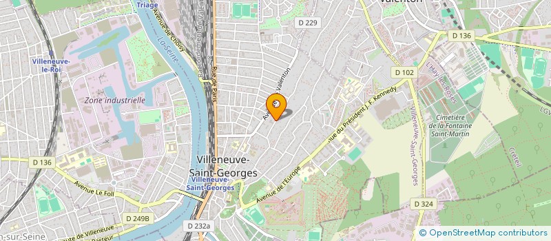 localisation de l'entreprise GROUPE ALTAI  RIS ORANGIS