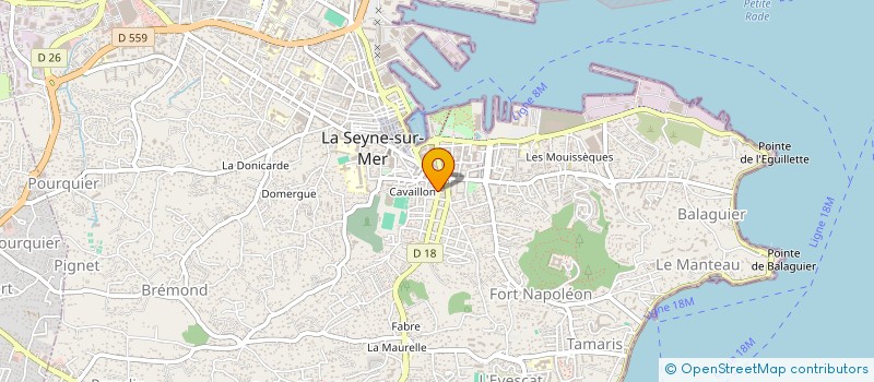 localisation de l'entreprise GROUPE ALTERMONDO à LA SEYNE-SUR-MER