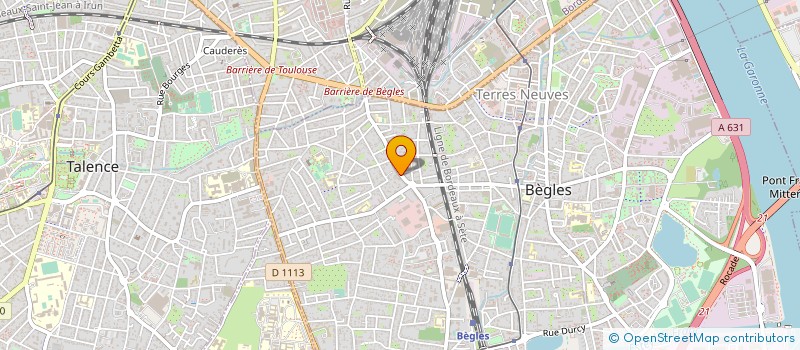 localisation de l'entreprise GROUPE ALUNIS à BEGLES