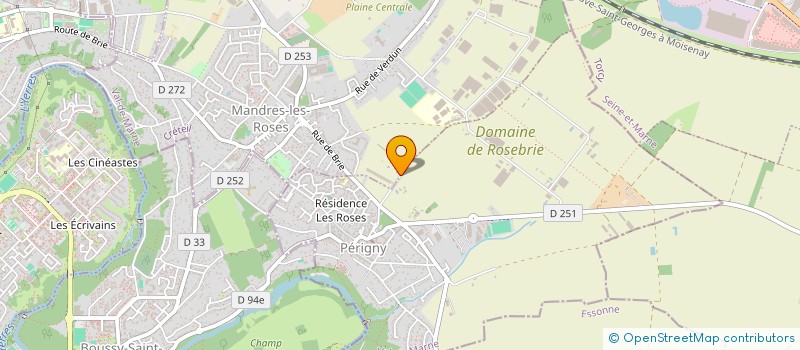 localisation de l'entreprise GROUPE ALVES à MANDRES-LES-ROSES