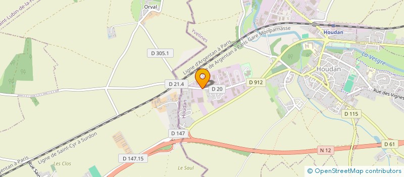 localisation de l'entreprise GROUPE AMBIPACK à HOUDAN