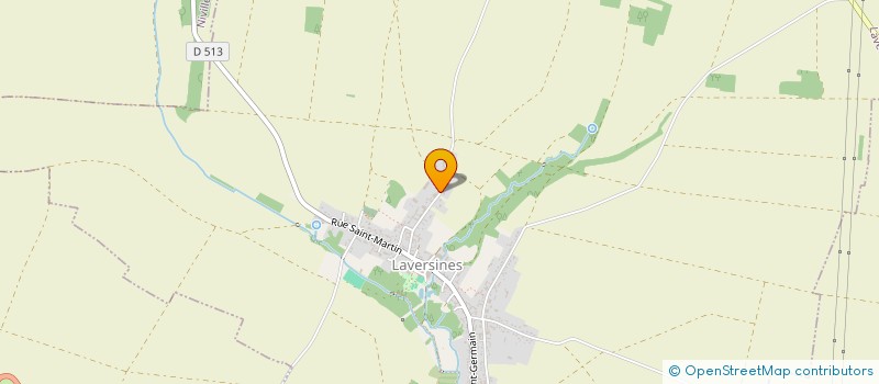 localisation de l'entreprise GROUPE AMBITION ET CROISSANCE  LAVERSINES