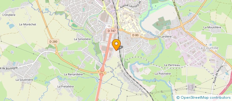 localisation de l'entreprise GROUPE AMBITIONS à LA ROCHE-SUR-YON