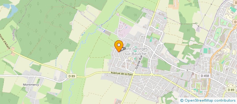 localisation de l'entreprise GROUPE AMC CONSEIL  JOIGNY