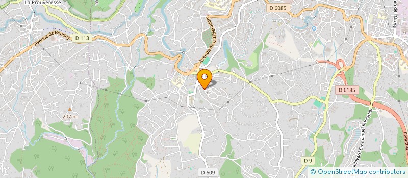 localisation de l'entreprise GROUPE AMD  GRASSE