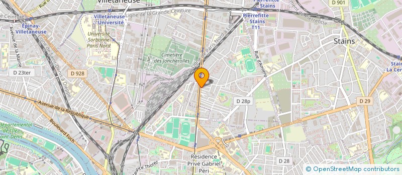 localisation de l'entreprise GROUPE AMICAL à PIERREFITTE-SUR-SEINE