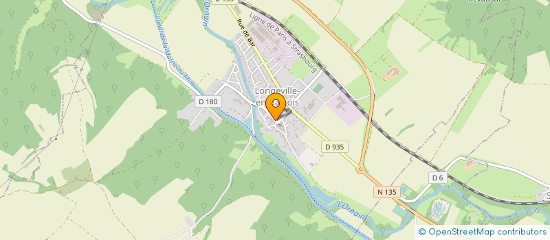 localisation de l'entreprise GROUPE AMICAL SAINTE CECILE à LONGEVILLE-EN-BARROIS