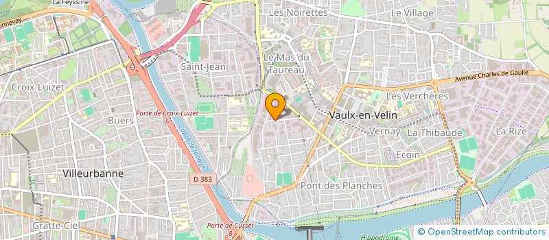 localisation de l'entreprise GROUPE AMIEL à VAULX-EN-VELIN