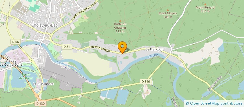 localisation de l'entreprise GROUPE ANDRE  LA CROIX-VALMER