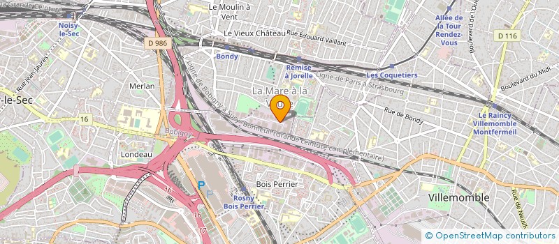 localisation de l'entreprise GROUPE ANDY BUSINESS à BONDY