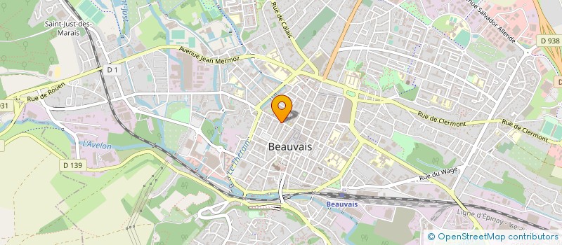 localisation de l'entreprise GROUPE ANQUETIL à BEAUVAIS