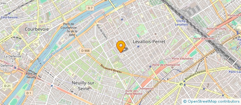 localisation de l'entreprise GROUPE ANTARES à LEVALLOIS-PERRET
