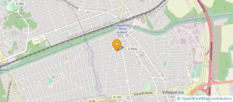 localisation de l'entreprise GROUPE ANTHEMIS à VILLEPARISIS
