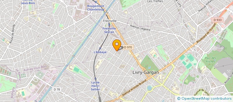localisation de l'entreprise GROUPE ANTRAXE à LIVRY-GARGAN