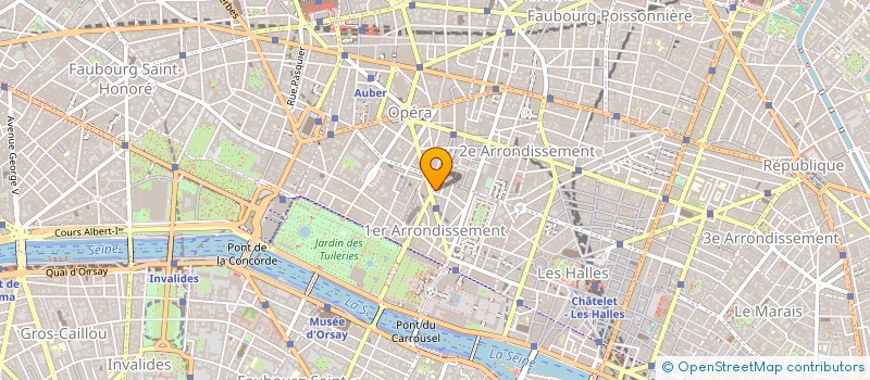 localisation de l'entreprise GROUPE APM à PARIS