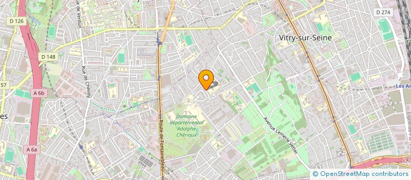localisation de l'entreprise GROUPE AQUILON (AQUILON) à VITRY-SUR-SEINE