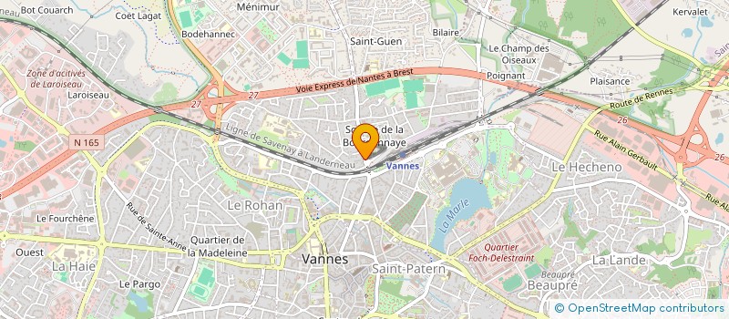 localisation de l'entreprise GROUPE ARCADE CONSTRUCTEUR à VANNES