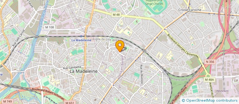 localisation de l'entreprise GROUPE ARCANTE à MARCQ-EN-BARŒUL