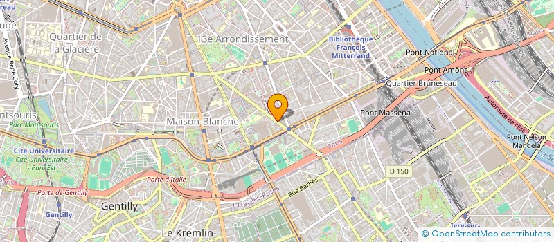 localisation de l'entreprise GROUPE AREP  PARIS