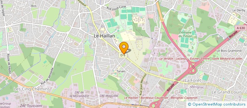 localisation de l'entreprise GROUPE ARGO à LE HAILLAN