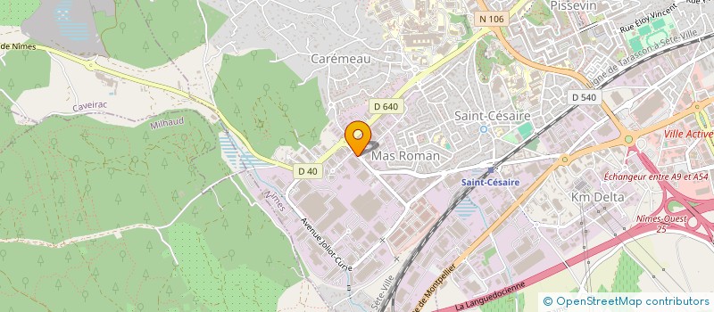 localisation de l'entreprise GROUPE ARGOS  NIMES