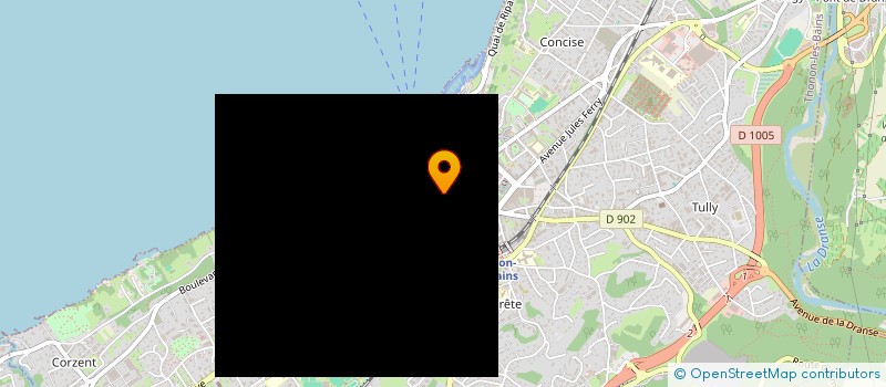 localisation de l'entreprise GROUPE ART BATI à THONON-LES-BAINS
