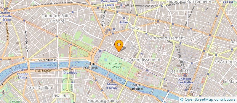 localisation de l'entreprise GROUPE ARTEMIS  PARIS