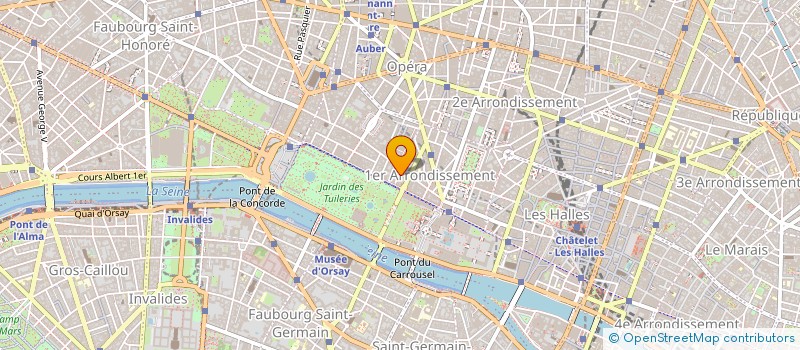 localisation de l'entreprise GROUPE ARTISSIMO à PARIS
