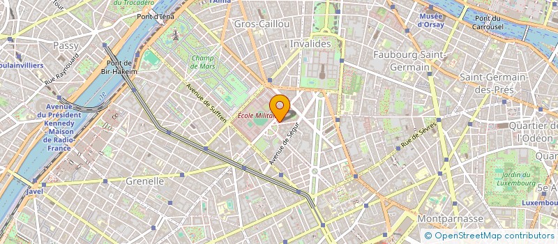 localisation de l'entreprise GROUPE ARTIST AGENT MINIST AFFAIRE SOCIA  PARIS