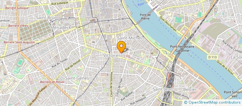 localisation de l'entreprise GROUPE ARTISTES DEMONSTRATEURS INDEPENDA à BORDEAUX