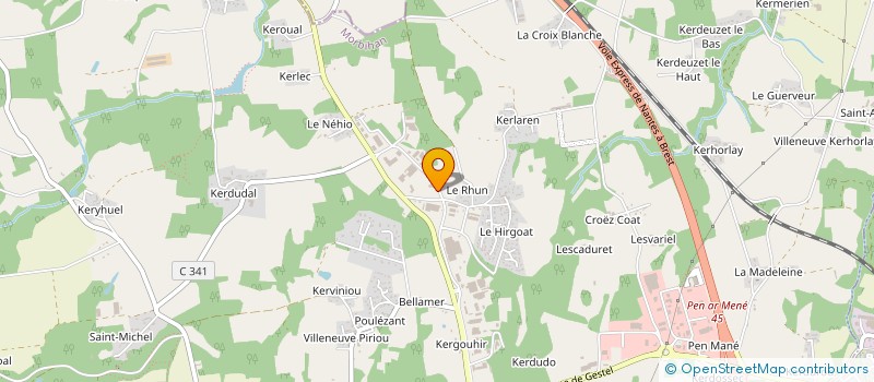 localisation de l'entreprise GROUPE ARTORIUS à GUIDEL