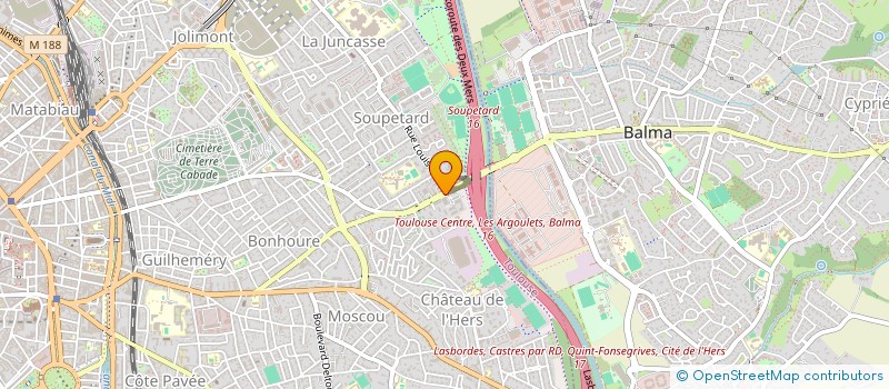 localisation de l'entreprise GROUPE ASIA TEC à TOULOUSE