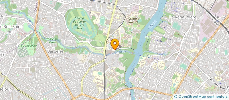 localisation de l'entreprise GROUPE ASSOCIATIF NANTAIS GEOGRAPHIE à NANTES