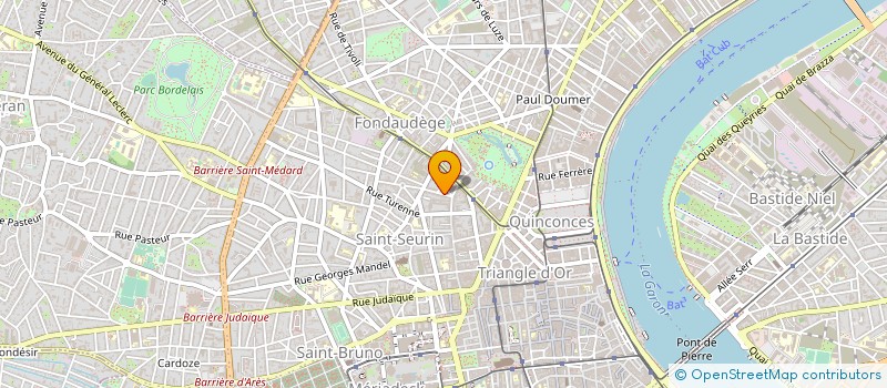 localisation de l'entreprise GROUPE ATLAS à BORDEAUX