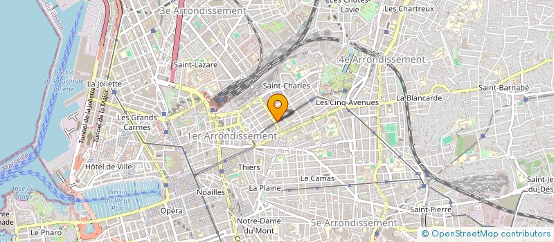 localisation de l'entreprise GROUPE ATTAC MARSEILLE à MARSEILLE