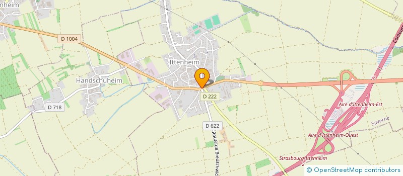 localisation de l'entreprise GROUPE ATYOS  ITTENHEIM