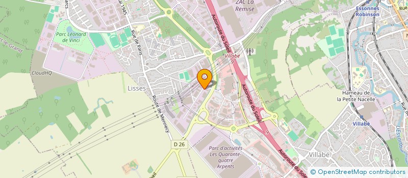 localisation de l'entreprise GROUPE AUTO LISSES à LISSES