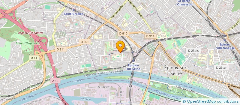 localisation de l'entreprise GROUPE AUTOPARTS PRO à EPINAY-SUR-SEINE