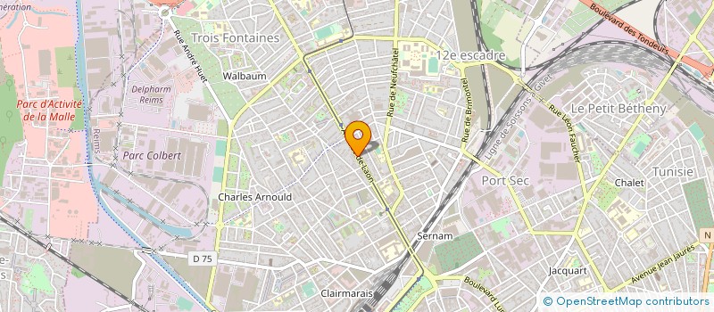 localisation de l'entreprise GROUPE AVENIR FAMILY à REIMS