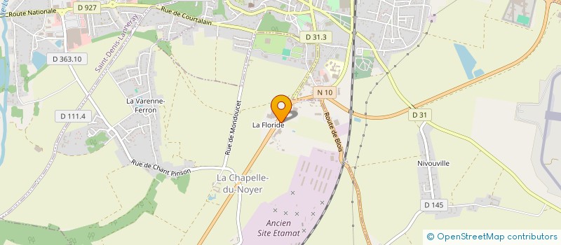 localisation de l'entreprise GROUPE AVEZ à LA CHAPELLE-DU-NOYER