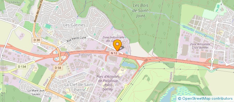 localisation de l'entreprise GROUPE AVISS à PLAISIR