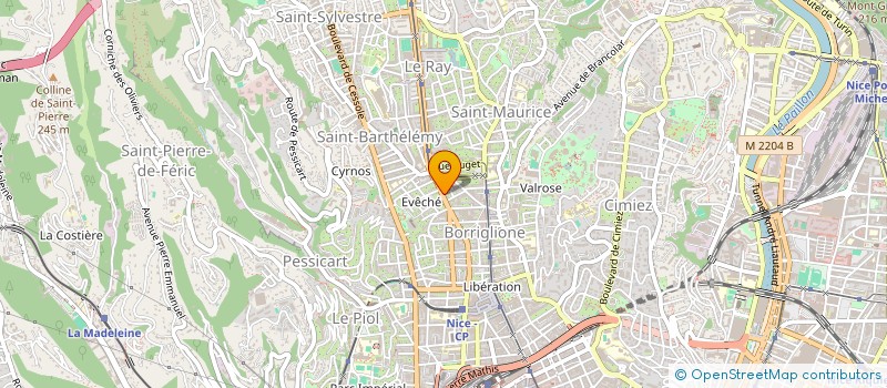 localisation de l'entreprise GROUPE AVRAM  NICE