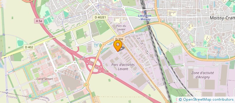 localisation de l'entreprise GROUPE AXIANCE  LIEUSAINT