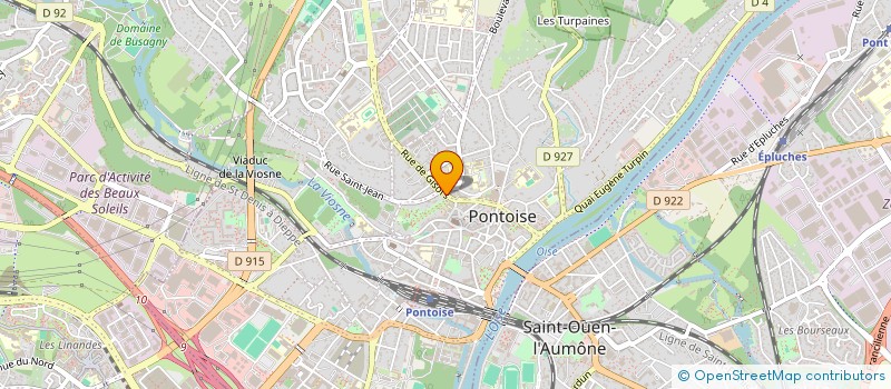 localisation de l'entreprise GROUPE AXIONIS à PONTOISE
